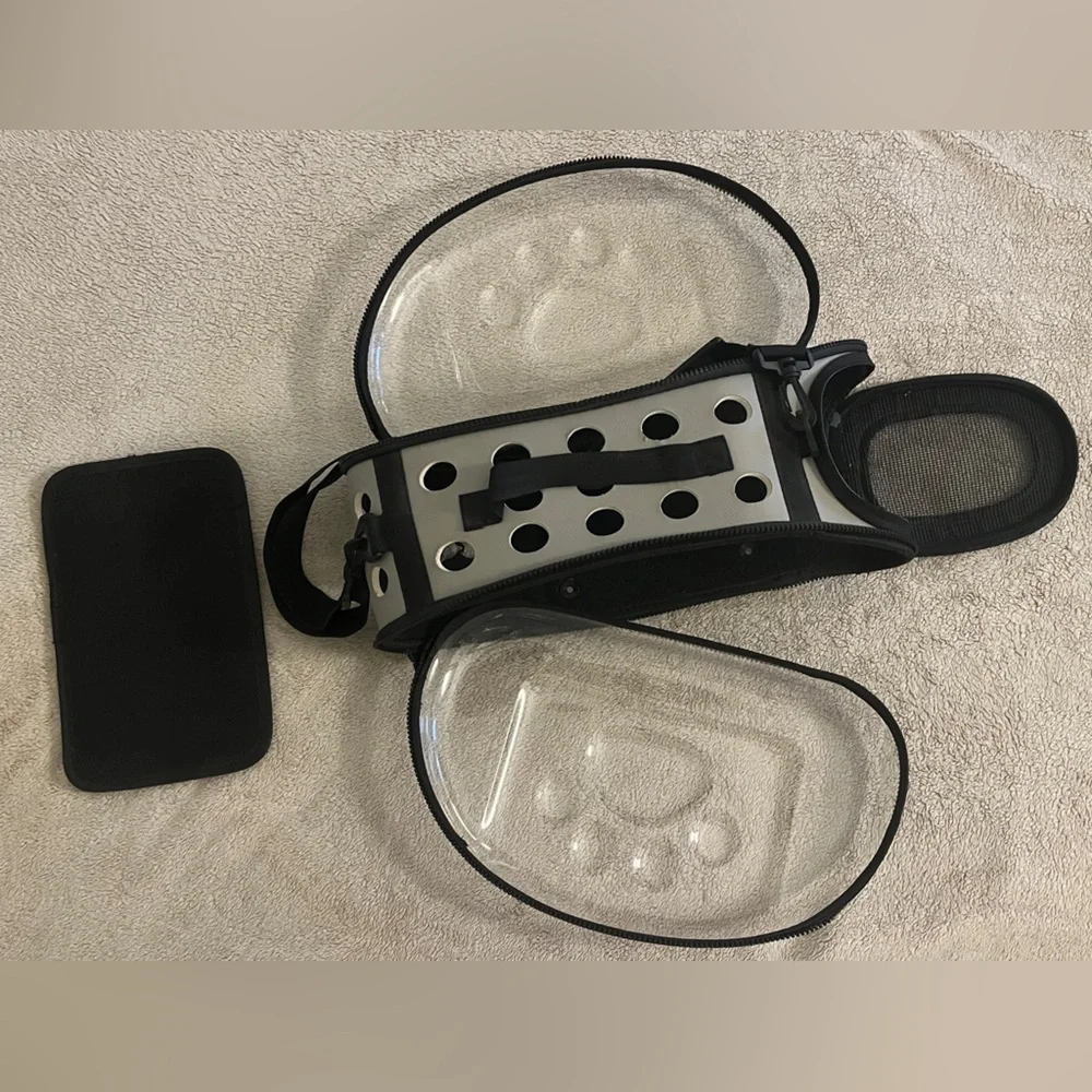 Pet Carrier with Clear Panels Extra Extra Small